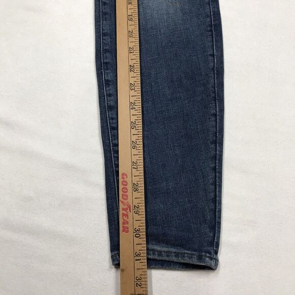 G STAR RAW Lynn Jeans Women 34x32 (32x31 actual) Mid Super Skinny Slim Distress - Picture 16 of 16